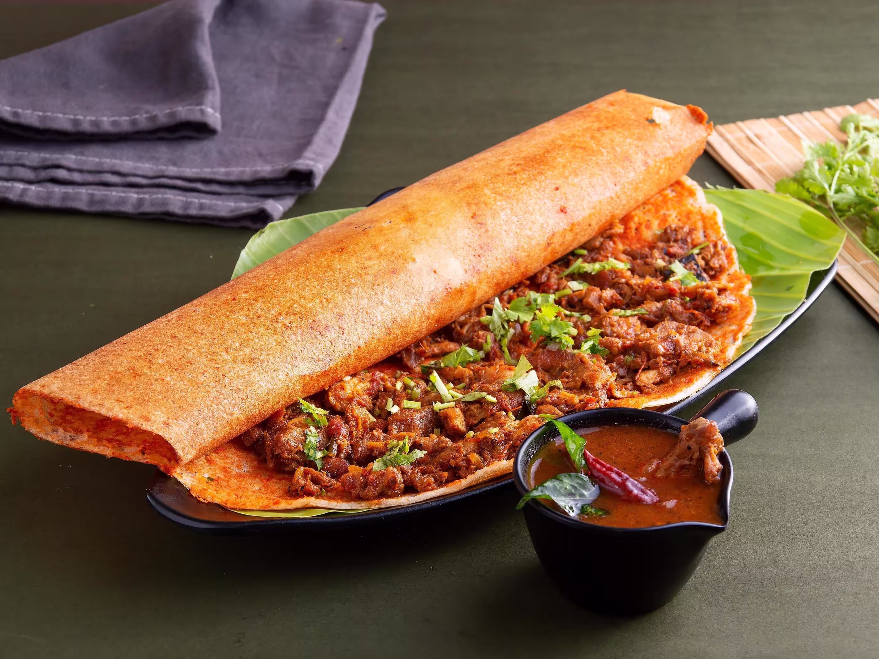 Chicken_Keema_Dosa